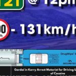 Gardaí in Kerry Arrest Motorist for Driving Under the Influence of Cocaine
