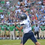Jalen Hurts playing quarterback for the Philadelphia Eagles